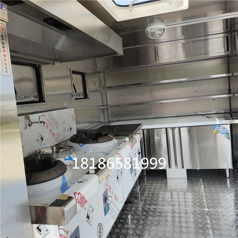 江淮不銹鋼餐飲車 多功能上門服務(wù)解決方案，工廠直供靈活購(gòu)車